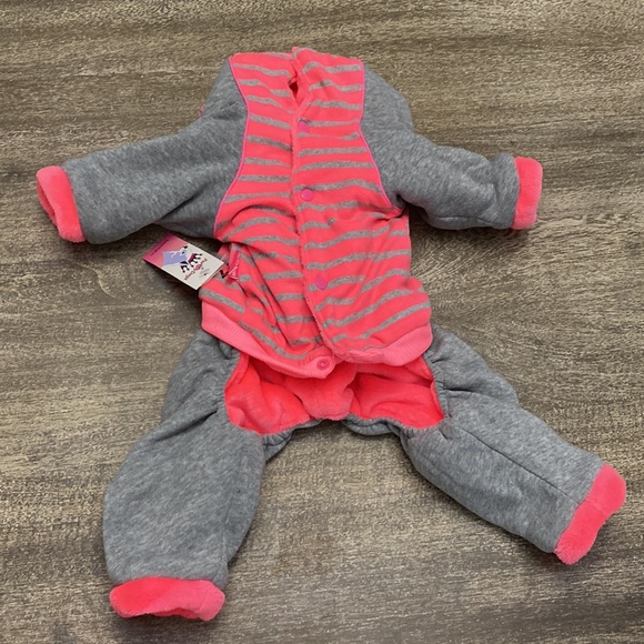 Pink dog sweat suit see chart for size - Picture 6 of 9